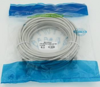 Патч-корд cat5E molded 15м RJ-45 (m)-RJ-45 (m) от магазина РЭССИ