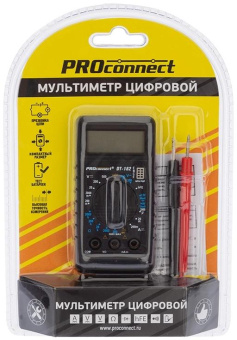 Мультиметр PROconnect М-182 (DT-182) от магазина РЭССИ