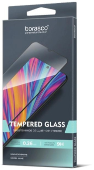 Защитное стекло для экрана BoraSCO прозрачный для Apple iPhone 16 2.5D антиблик. (73685) от магазина РЭССИ