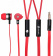 Гарнитура вкладыши Оклик HS-S-210 1.2м красный проводные в ушной раковине (D1R) от магазина РЭССИ