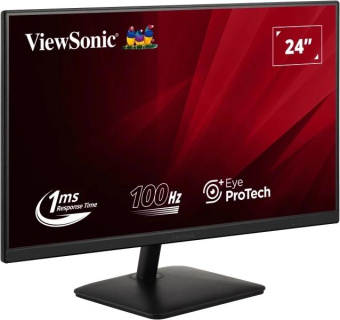 Монитор ViewSonic 23.8" VA2408-MHDB черный IPS LED 16:9 HDMI M/M матовая 250cd 178гр/178гр 1920x1080 100Hz VGA DP FHD USB 3.3кг от магазина РЭССИ
