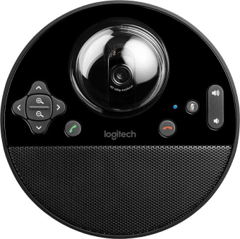 Камера Web Logitech Conference Cam ВСС950 черный 3Mpix (1920x1080) USB2.0 с микрофоном (960-001005) от магазина РЭССИ