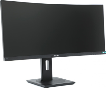 Монитор Philips 34" 346B1C(00/01) черный VA LED 21:9 (Ultrawide) HDMI M/M матовая HAS Piv 300cd 178гр/178гр 3440x1440 100Hz DP WQ USB 11.49кг от магазина РЭССИ