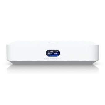Ubiquiti UniFi Cloud Gateway Max 512 GB шлюз-концентратор UniFi с 5 Ethernet-портами 25 Гбит/с и сменным SSD на 512 ГБ от магазина РЭССИ