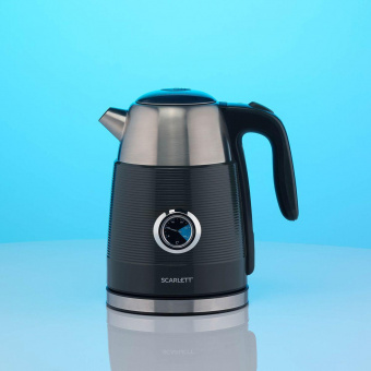 Чайник электрический Scarlett SC-EK21S102 1.7л. 2200Вт графит (корпус: металл) от магазина РЭССИ