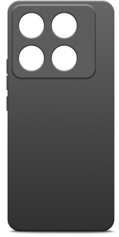 Чехол (клип-кейс) BoraSCO для Infinix Note 40 Pro Silicone Case черный (73181) от магазина РЭССИ