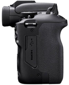Фотоаппарат Canon EOS R100 черный 24.1Mpix 3" 1080p WiFi RF-S 18-45mm f/4.5-6.3 IS STM LP-E17 от магазина РЭССИ