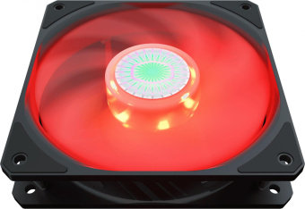 Вентилятор Cooler Master SickleFlow 120 Red 120x120mm черный 4-pin 8-27dB 156gr Ret от магазина РЭССИ