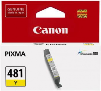 Картридж струйный Canon CLI-481Y 2100C001 желтый (5.6мл) для Canon Pixma TS5140/6140/8140/8540 от магазина РЭССИ