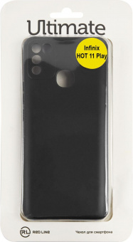 Чехол (клип-кейс) Redline для Infinix Hot 11 Play Ultimate черный (УТ000028390) от магазина РЭССИ