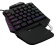 Игровой блок Оклик 703GK черный USB for gamer LED (подставка для запястий) (1533151) от магазина РЭССИ
