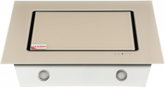 Вытяжка каминная Elikor Оникс 90П-1000-Е4Д бежевый управление: сенсорное (1 мотор) от магазина РЭССИ