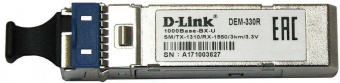 Трансивер D-Link 330R/3KM/A1A 1000Base-BX-U,Simplex SC,TX:1310nm,RX:1550nm,SM,3KM от магазина РЭССИ