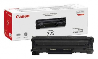 Картридж лазерный Canon 725 3484B002 черный (1600стр.) для Canon LBP6000/LBP6020/LBP6020B/LBP6030/LBP6030B/LBP6030w/MF3010 от магазина РЭССИ