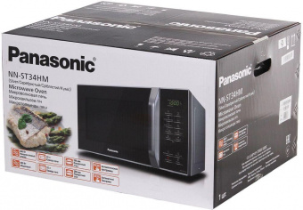 Микроволновая Печь Panasonic NN-ST34HMZPE 25л. 800Вт черный/серебристый от магазина РЭССИ