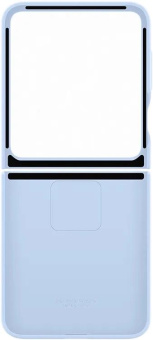 Чехол (клип-кейс) Samsung для Samsung Galaxy Z Flip6 Silicone Case Silicone Case Flip 6 (F741) голубой (EF-PF741TLEGRU) от магазина РЭССИ