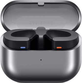 Гарнитура вкладыши Samsung Galaxy Buds 3 серебристый беспроводные bluetooth в ушной раковине (SM-R530NZAACIS) от магазина РЭССИ