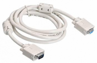 Кабель-удлинитель Buro CAB015S-06 VGA (m) VGA (f) 1.8м феррит.кольца серый от магазина РЭССИ