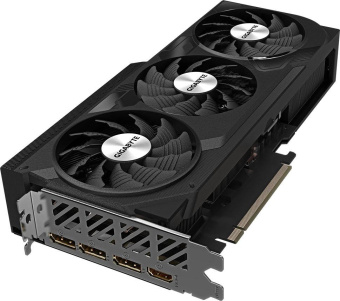 Видеокарта Gigabyte PCI-E 4.0 GV-N4070WF3OCV2-12GD NVIDIA GeForce RTX 4070 12Gb 192bit GDDR6 2490/21000 HDMIx1 DPx3 HDCP Ret от магазина РЭССИ