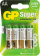 Батарея GP Super Alkaline 15A LR6 AA (4шт) от магазина РЭССИ