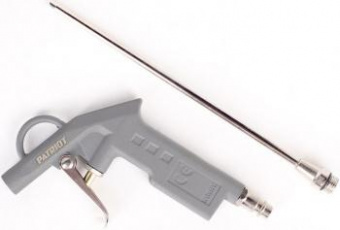 Пистолет продувочный для пневмоинструмента Patriot GH 60B 400л/мин серый от магазина РЭССИ