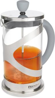 Френч-пресс Rondell Crystal Grey RDS-839 0.8л серый от магазина РЭССИ