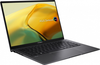 Ноутбук Asus Zenbook 14 UM3402YA-KP660 Ryzen 7 7730U 16Gb SSD1Tb AMD Radeon 14" IPS WQXGA (2560x1600) noOS black WiFi BT Cam Bag (90NB0W95-M014W0) от магазина РЭССИ