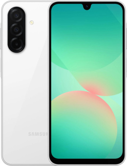 Смартфон Samsung SM-A266B Galaxy A26 5G 256Gb 8Gb белый моноблок 3G 4G 2Sim 6.7" 1080x2340 Android 15 50Mpix 802.11 a/b/g/n/ac NFC GPS GSM900/1800 GSM1900 Protect microSD max2048Gb от магазина РЭССИ