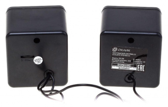 Колонки Оклик OK-330 2.0 черный 6Вт от магазина РЭССИ