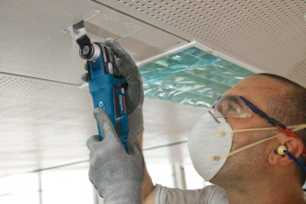 Многофункциональный инструмент Bosch GOP 30-28 300Вт черный/синий (0601237001) от магазина РЭССИ
