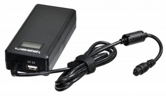 Блок питания Ippon D90U автоматический 90W 15V-19.5V 8-connectors 4.5A 1xUSB 2.1A от бытовой электросети LСD индикатор от магазина РЭССИ
