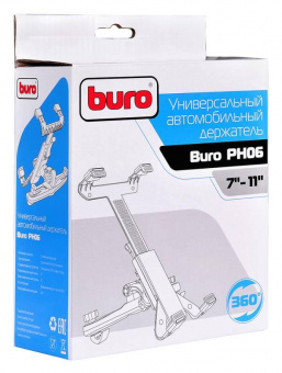 Автомобильный держатель Buro универсальный PH06 черный от магазина РЭССИ