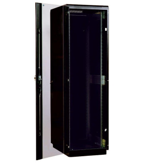 Шкаф коммутационный ЦМО (ШТК-М-42.8.8-1ААА-9005) напольный 42U 800x800мм пер.дв.стекл задн.дв.стал.лист 2 бок.пан. 500кг черный 655мм 123.39кг 180град. 2030мм от магазина РЭССИ
