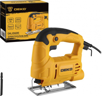 Лобзик Deko DKJS600 +1пил. 600Вт 3000ходов/мин от электросети от магазина РЭССИ