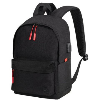 Универсальный рюкзак с отделением для ноутбука BRAUBERG URBAN USB-порт черный 44x31x14см 270805 от магазина РЭССИ