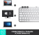 Клавиатура Logitech MX Keys Mini серебристый/белый USB беспроводная BT/Radio LED (920-010499) от магазина РЭССИ