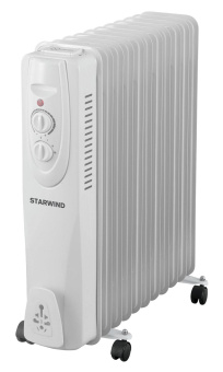 Радиатор масляный Starwind SHV3120 2500Вт белый от магазина РЭССИ