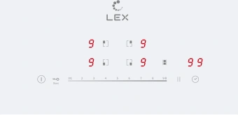 Индукционная варочная поверхность Lex EVI 641A WH белый от магазина РЭССИ