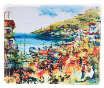 Коврик для мыши Gembird MP-ART5 рисунок- "ART5" размеры 220*180*1мм ткань+резина от магазина РЭССИ