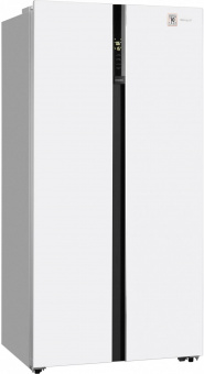 Холодильник Weissgauff WSBS 600 WG NoFrost Inverter 2-хкамерн. белый (двухкамерный) от магазина РЭССИ