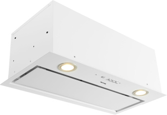 Вытяжка встраиваемая Domfy DM6036BB WG белый управление: кнопочное (1 мотор) от магазина РЭССИ