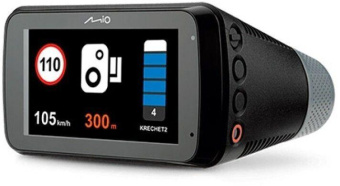 Видеорегистратор с радар-детектором Mio Combo MiVue i80 GPS ГЛОНАСС черный от магазина РЭССИ