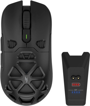 Мышь Acer Nitro OMR404 черный оптическая 6400dpi беспров. BT/Radio USB 6but (ZL.MCEEE.02T) от магазина РЭССИ