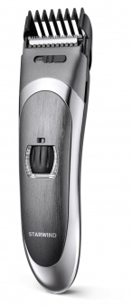 Машинка для стрижки Starwind SBC1800 темно-серый/серебристый 5.5Вт (насадок в компл:1шт) от магазина РЭССИ