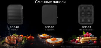 Электрогриль Red Solution SteakPRO RGM-G850P 2000Вт черный от магазина РЭССИ
