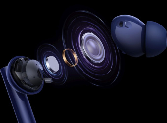 Наушники внутриканальные Realme Buds Air 5 RMA2301 синий беспроводные bluetooth в ушной раковине (631215000026) от магазина РЭССИ