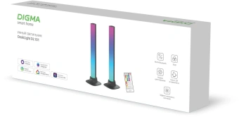 Умный светильник Digma DeskLight DL101 настольный или подвесной черный (DL101) от магазина РЭССИ