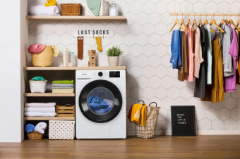 Стиральная машина Gorenje WNEI72SB класс: A+++ загр.фронтальная макс.:7кг белый от магазина РЭССИ