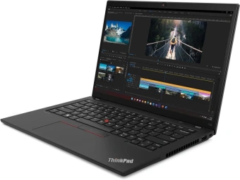 Ноутбук Lenovo ThinkPad T14 G4 Core i5 1335U 16Gb SSD512Gb 14" IPS WUXGA (1920x1200) Windows 11 Professional 64 black WiFi BT Cam (21HESDXN00) от магазина РЭССИ