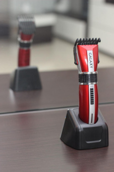 Машинка для стрижки Galaxy GL 4151 красный/черный 5Вт от магазина РЭССИ